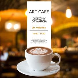 Zmiany godzin otwarcia ART CAFE 29kwietnia