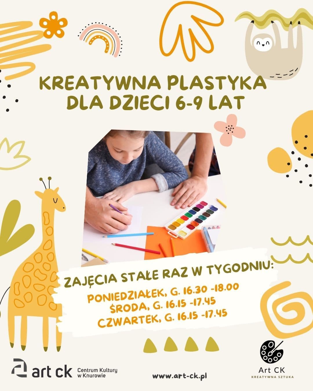 Kreatywna plastyka dla najmłodszych