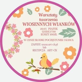 WARSZTATY TWORZENIA WIOSENNYCH WIANKÓW