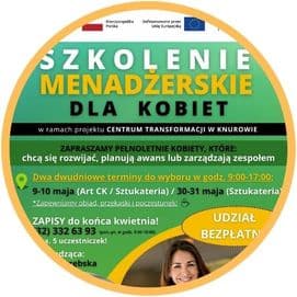 SZKOLENIE MENADŻERSKIE DLA KOBIET