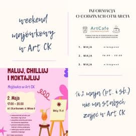 WEEKEND MAJÓWKOWY W ART CK 